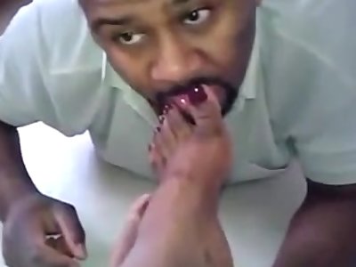 African Toe Sucking Slave
