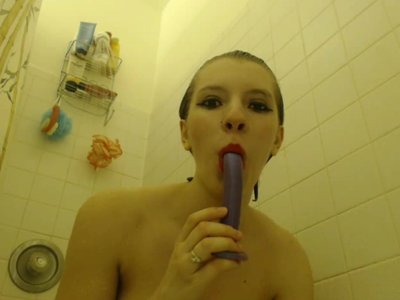 Dildo in Shower- My thank you video!